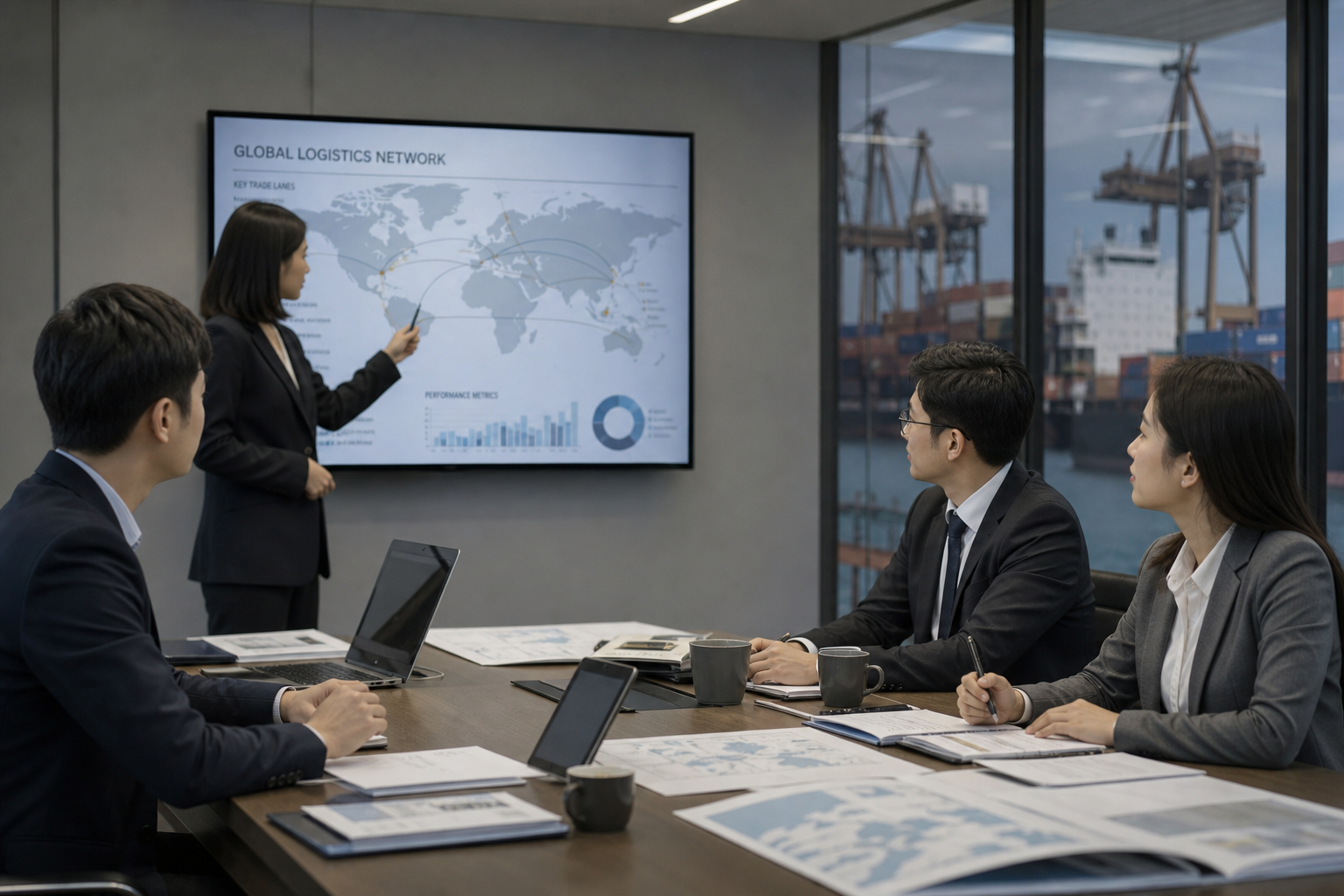International trade coordination and logistics planning